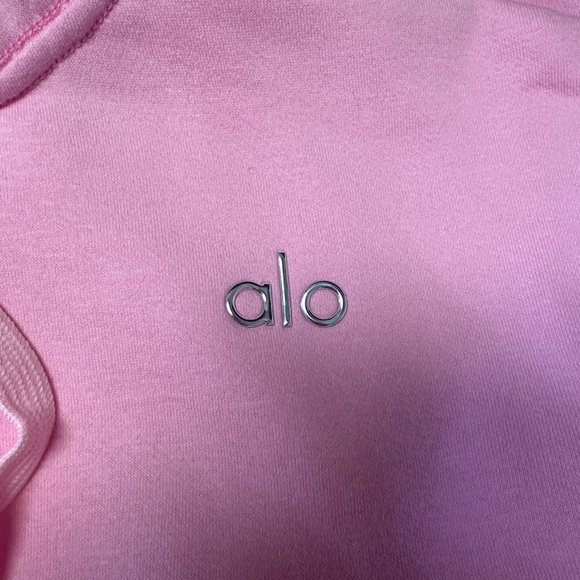 ALO YOGA HOODIE WILD ROSE PINK - M - Picture 8 of 8